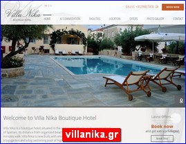 Hotels in Greece, villanika.gr