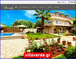 Hotels in Greece, villaverde.gr